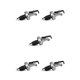 thumbnail image 2 of Bewildely Stainless Steel Oil Bottle Stopper Reusable Leakproof Pourer Kitchen Dustproof Type Press Dispenser Bottles Wine Vinegar Type2 NO2 Bewildely CBP316791, 2 of 6
