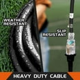 thumbnail image 4 of HONDERSON 20FT 12/3 Lighted Outdoor Extension Cord , 12 Gauge 3 Prong SJTW Heavy Duty Black Extension Cable with 3 Prong Grounded Plug for Safety,UL Listed, 4 of 7