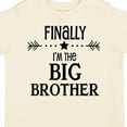 thumbnail image 4 of Inktastic Finally I'm the Big Brother Boys Toddler T-Shirt, 4 of 5