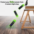 thumbnail image 5 of [2 Pack] Climberer silicone remotes cover case Compatible with TCL,Roku,Hisense remote | Roku Express 4K+ 2021 | Roku Streaming Stick+/Stick 4K 2021(Luminous Green + Blue), 5 of 7