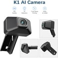 thumbnail image 5 of Creality Official K1 AI Camera, HD Quality, AI Detection, Time-Lapse Filming, Real-time Viewing, Easy Install, Keen Watch to Reduce Waste of Filaments, K1/K1 MAX 3D Printer Accessory, Black, 5 of 8
