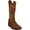 Tang, variant on The Western Shops Women’s Western Cowboy Boots, Square Toe Cowgirl Brown Leather Boots