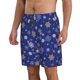 thumbnail image 2 of Balery Golden Snowflakes Royal Blue Traje de Baño Estilo Hawaiano para Hombre, Shorts de Secado Rápido con Bolsillos-XX-Large, 2 of 5