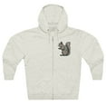 thumbnail image 2 of Unisex Premium Full Zip Hoodie-Squirrel, 2 of 4
