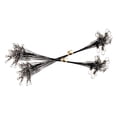 thumbnail image 5 of 20 líderes de alambre de pesca con broches de seguridad y eslabones giratorios de barril, negros, 15 cm 20 piezas negro, 5 of 5