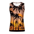 thumbnail image 6 of IROINNID Round Neckline Tank Tops For Men Sleeveless Sports Tank Tops Vest Pullover Graphic Print Tops, 6 of 6