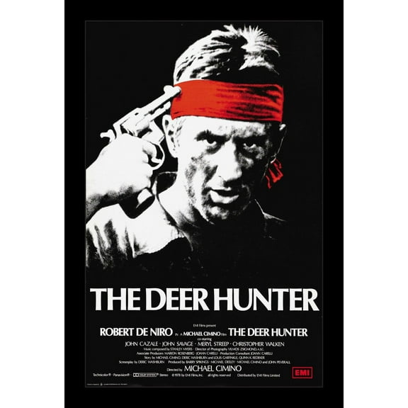 THE DEER HUNTER - 11x17 Framed Movie Poster