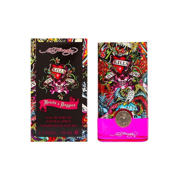 Perfume Ed Hardy Christian Audigier Hearts and Daggers para Mujer 50 ml