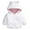White, variant on Otqutp Toddler Jacket Baby Girls Winter Coat Rabbit Ears Hooded Jacket Long Sleeve Fleece Zipper Thicken Windproof Warm Outwear(Pink,9-12 Months)