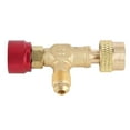 thumbnail image 4 of Valve de Contrôle de Débit en Laiton 1/4 Pieds5/16 Pieds pour Tuyau de Charge de Réfrigérant R410A, 4 of 4