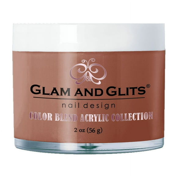 GLAM & GLITS - Nail Acrylic Color Powder from BLEND Collection 2oz/jar - SUNDAY BRUNCH - BL3078