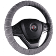 thumbnail image 1 of Car Steering Wheel Cover, Soft Velvet Breathable Elastic Stretch Without Inner Ring, Short Faux Car Accessories Steering Wheel Protector, 1 of 4