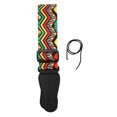 thumbnail image 2 of Correa de guitarra folk, correa de hombro ajustable para guitarra Correa de guitarra Correa para el cuello de guitarra Resultados impresionantes, 2 of 9