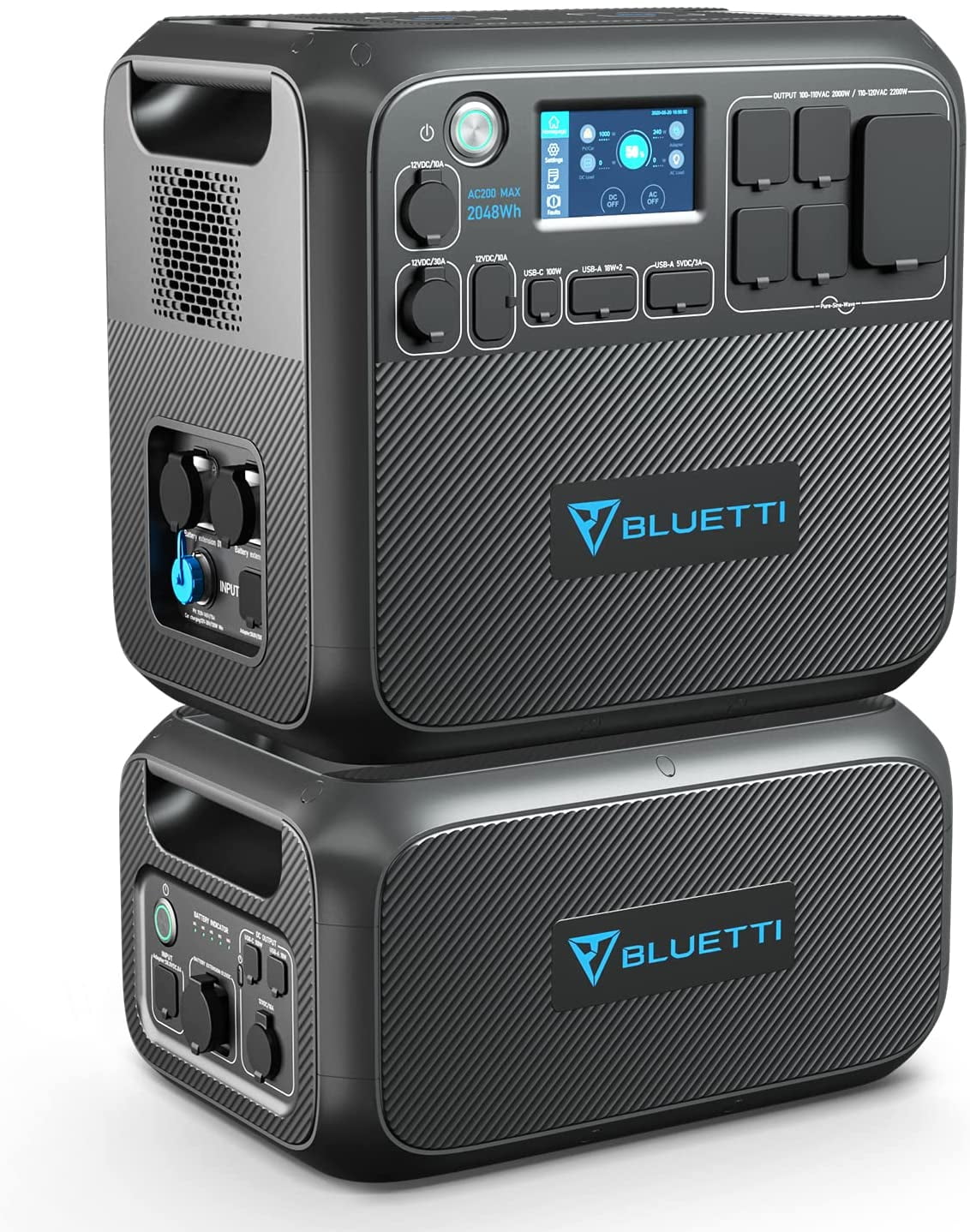 Bluetti Portable Power Station AC200MAX 2048Wh Capacity With B230