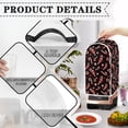 thumbnail image 4 of HELLHERO Candy Cane Pattern Protective Case Polyester for Kitchen Counter Women, 4 of 6