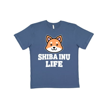 Inktastic Shiba Inu Life Adult T-Shirt Male Indigo L