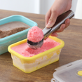 thumbnail image 2 of Ice Cream, Ice Cream, Cold Drink Mold Box with Lid, Reusable Silicone Folding Ice Grid, Household Use, 2 of 4