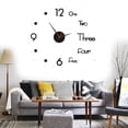 thumbnail image 2 of Reloj de pared 3D Relojes de acrílico grandes Pegatinas ración de Sunnimix Reloj creativo de pared 3D, 2 of 8