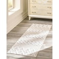 thumbnail image 2 of Sabrina Soto Casa Runner Geometric Casual Runner Rug, Beige, 2'3" x 6', 2 of 3