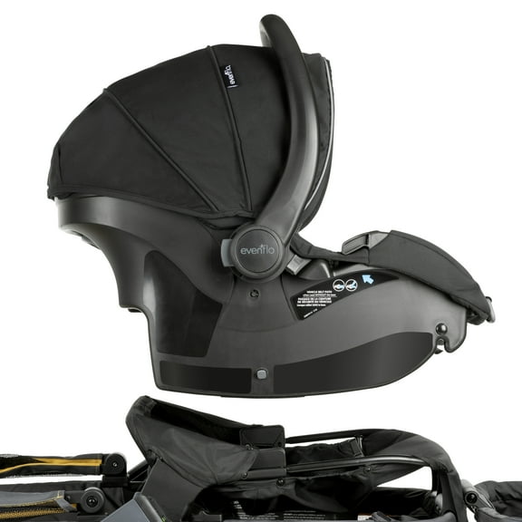 Evenflo Pivot Xplore Stroller Wagon Infant Car Seat Adapter, Black
