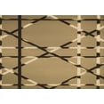 thumbnail image 1 of Ahgly Company Tapis d'Intérieur Lavables en Machine, Rectangle Transitionnel Rouge Brun, 4' x 6', 1 of 7
