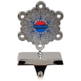 thumbnail image 2 of Pepsi Snowflake Christmas Stocking Holder - 6.5" - Silver and Blue, 2 of 8