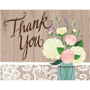 Rustic Wedding Thank Yous, 8-Pack