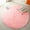 Pink, variant on SHCKE Round Rug Fluffy Circle Rug Faux Fur Area Rug Soft Fluffy Carpets Shaggy Area Rugs for Living Room Bedroom Nursery Room, 4x4ft/5.3x5.3ft/6x6ft