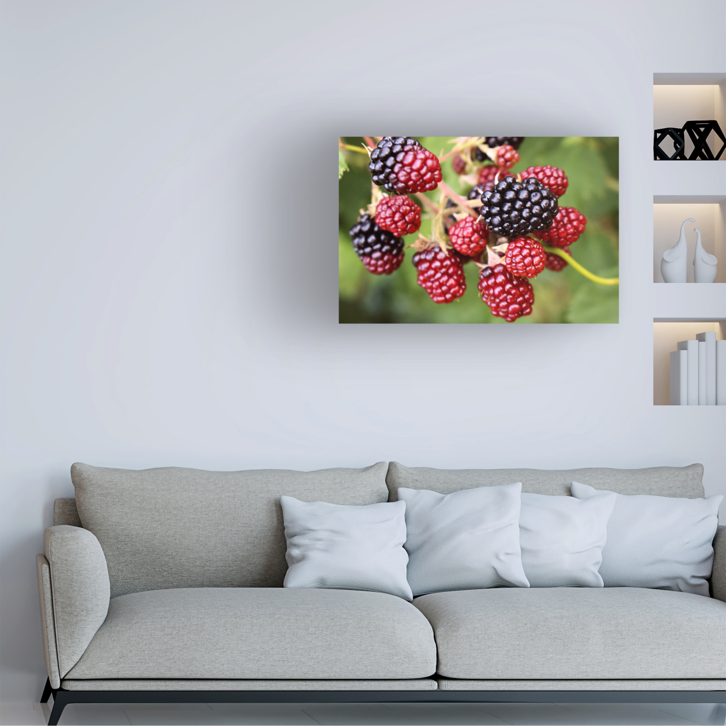 Canvas Wall Art - DANE 'Food 92' Wall Art for Living Room, Bedroom, or Office Décor by Trademark Fine Art - 47 x 30 Inches