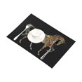 thumbnail image 3 of MKHERT Horse Silhouette with Mandala Flower Ornament Placemats Table Mats for Dining Room Kitchen Table Decoration 12x18 inch,Set of 4, 3 of 4