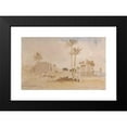 thumbnail image 2 of Edward Lear 24x16 Black Modern Framed Museum Art Print Titled - Tapha, 7-50 A.M., February 17, 1867, 2 of 5
