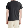thumbnail image 4 of Hanes EcoSmart Men Short Sleeve T-Shirt Crewneck Classic Fit Tee, Cotton-Poly, Charcoal Heather, 3XL, 4 of 5