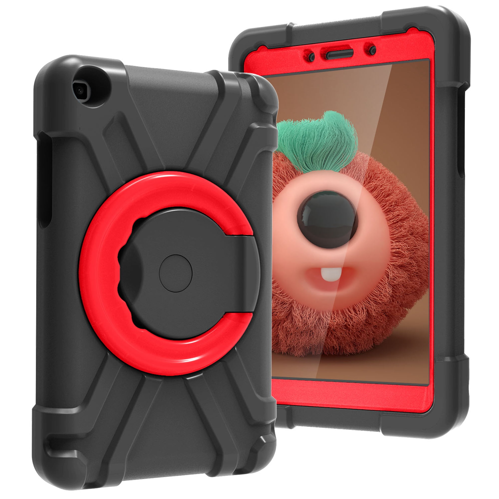 Dteck Shockproof Case For Samsung Galaxy Tab A 8.0 2019 Model SM-T290 SM-T295 w/ PET Screen