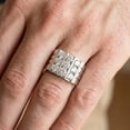 thumbnail image 2 of Pompeii 2 1/2Ct Diamond Ring Men's Anniversary Wedding Band Gold Lab Grown (F/G,VS1-VS2), 2 of 5