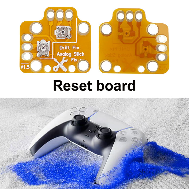 Afhængig Dyster syg Joystick Drift Repair Board Controller Analog Stick Drift Fix Mod for PS4  PS5 - Walmart.com