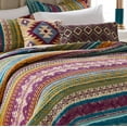 thumbnail image 4 of Global Trends Santa Fe Quilt Bonus Set with Decorative Pillows, 5-Piece King/Cal King, 4 of 6