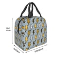 thumbnail image 2 of Naloa Lightning Bolts Print Lunch Box for Women Men,Insulated Lunch Bag,Lunchbox,Thermal Leakproof Cooler,Reusable Lunch Tote Bag for Work School Travel Picnic, 2 of 7