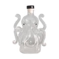 thumbnail image 2 of Decantador de whisky con forma de pulpo, botella de vino, vidrio, vacío, único, 320 ml, decorativo, transparente, regalo para hombre, para club,, 2 of 8