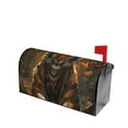 thumbnail image 2 of Bingfone Tiger In The Fallen Leaf Forest Magnetic Mailbox Cover Standard Size for Garden Yard Outdoor Decorations-25.5x21 in, 2 of 7