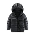 thumbnail image 2 of Esaierr Kids Baby Boys Girls Winter Down Coat 2-12Y Toddler Warm Hooded Puffer Lightweight Water-Resistant Young Person Packable Jacket Puffer Outwear, 2 of 6
