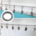 thumbnail image 5 of 10m Stainless Steel Wire Rope Coated 2 Mm Steel Rope Adjustable Curtain Rope Rope With Mounting Banmo, 5 of 5