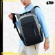thumbnail image 2 of Mochila De Gran Capacidad Antirrobo Para Laptop Cargador Usb Color Gris Oxford, 2 of 8