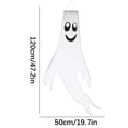 thumbnail image 2 of SDJMa 47 Inch Halloween Ghost Windsocks Hanging Flag Windsocks for Home Yard Outdoor Decoration Party Supplies, 2 of 8