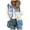 Blue womens coat, variant on up to 60% off Gifts Winter Womens Plush Coat Womens Plush Vest Plus Size Soft Fluffy Fleece Sherpa Jacket Fashion Color Block Full Zipper Sleeveless Hooded Outerwear 2023 Plush Coat
