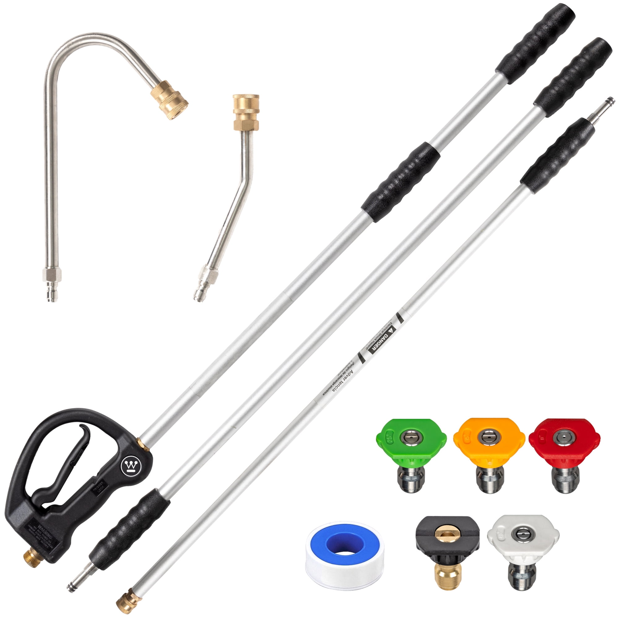 Westinghouse 9 ft. Extension Wand for Pressure Washers, 1/4" Quick-Connect