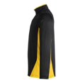 thumbnail image 6 of Harriton M786 Men's Flash Snag Protection Plus IL Colorblock Quarter-Zip Pullover-Black/ Sunray Yellow-2XL, 6 of 6