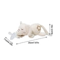 thumbnail image 2 of Soothing Toy with Detachable Pacifier Clip and Plush Doll, Safe Silicone Baby Pacifier, Gentle Comfort, Ideal for Gift Giving B, 2 of 4