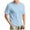 Sky Blue, variant on Cmfcve Casual Men's Tees Simple Loose Sports Tops Short Sleeve Round Neck Gym T-shirt