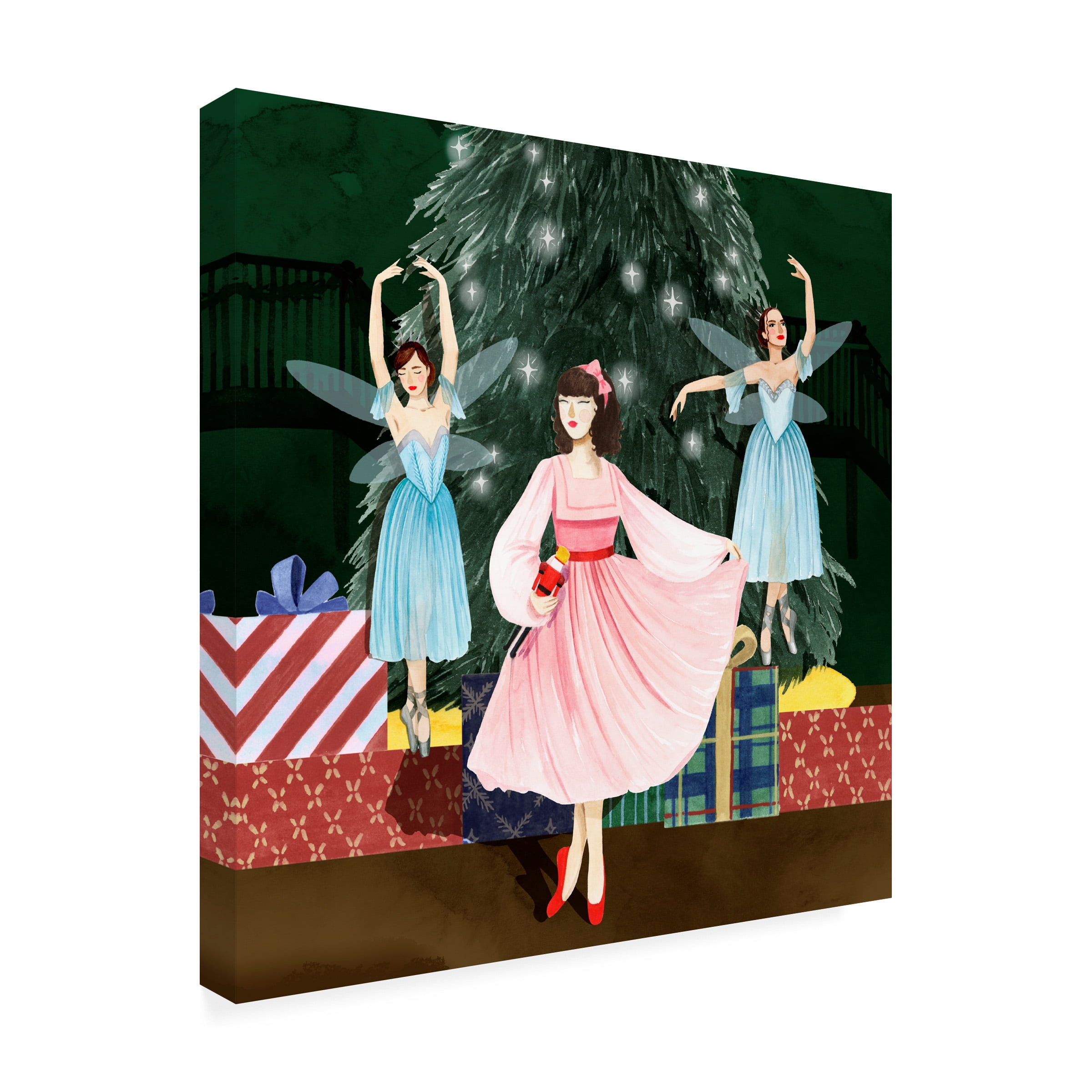 Grace Popp 'Christmas Nutcracker II' Canvas Art