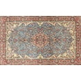 thumbnail image 1 of Ahgly Company Machine Washable Indoor Rectangle Traditional Chestnut Brown Area Rugs, 7' x 10', 1 of 7